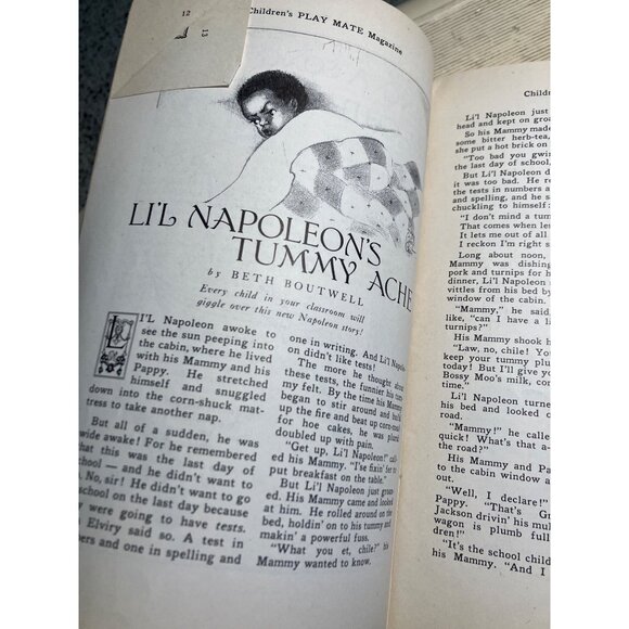 Childrens Play Mate Magazine June 1940 Birthday Issue Vintage Publication - Picture 15 of 16